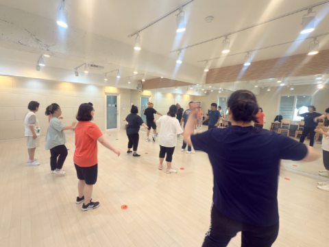 7월 방송댄스 교실 활동 사진