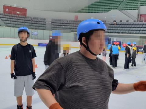 방과후 활동 7월 전공 고등부 조 - 선학  빙상경기장 가기